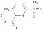 Ethyl 6-(Methylsulfonyl)-2-pyridinecarboxylate