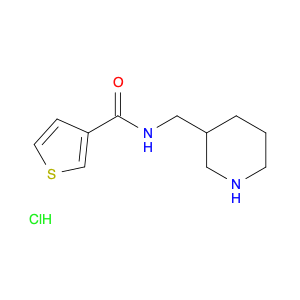 Thiophene-3-carboxylicacid(piperidin-3-ylMethyl)-aMide hydrochloride, 98+% C11H17ClN2OS, MW