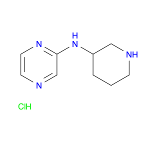 Piperidin-3-yl-pyrazin-2-yl-aMine hydrochloride, 98+% C9H15ClN4, MW