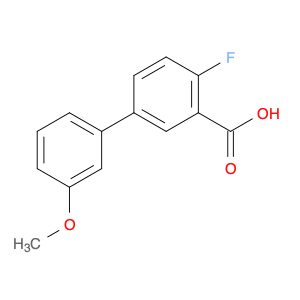 4-Fluoro-3'-methoxy-[1,1'-biphenyl]-3-carboxylic acid