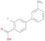 3-Fluoro-3'-methyl-[1,1'-biphenyl]-4-carboxylic acid