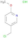 5-(Chloromethyl)-2-methoxypyridine hydrochloride