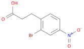 3-(2-Bromo-4-nitrophenyl)propanoic Acid