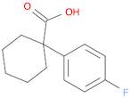 Cyclohexanecarboxylicacid, 1-(4-fluorophenyl)-