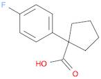 1-(4-Fluorophenyl)cyclopentanecarboxylic acid