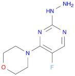 4-(5-Fluoro-2-hydrazinylpyrimidin-4-yl)morpholine