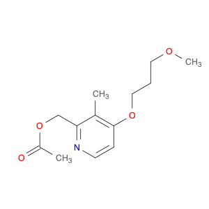 (4-(3-Methoxypropoxy)-3-methylpyridin-2-yl)methyl acetate