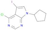 4-Chloro-7-cyclopentyl-5-iodo-7H-pyrrolo[2,3-d]pyrimidine