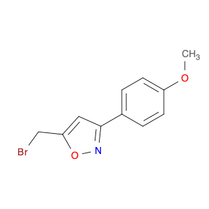 5-(Bromomethyl)-3-(4-methoxyphenyl)isoxazole