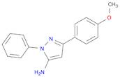 3-(4-Methoxyphenyl)-1-phenyl-1H-pyrazol-5-amine