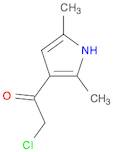 Ethanone, 2-chloro-1-(2,5-dimethyl-1H-pyrrol-3-yl)- (9CI)