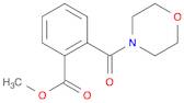 Benzoic acid, 2-(4-morpholinylcarbonyl)-, methyl ester