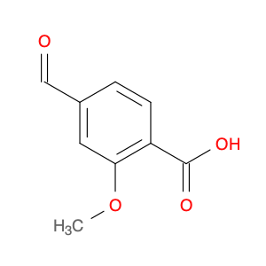 Benzoic acid, 4-formyl-2-methoxy-