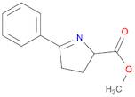 2H-Pyrrole-2-carboxylic acid, 3,4-dihydro-5-phenyl-, methyl ester