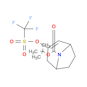 (1R,5S)-tert-butyl 3-(trifluoromethylsulfonyloxy)-8-azabicyclo[3.2.1]oct-2-ene-8-carboxylate