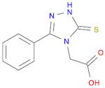 (3-Phenyl-5-thioxo-1,5-dihydro-[1,2,4]triazol-4-yl)-acetic acid