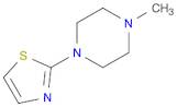 Piperazine, 1-methyl-4-(2-thiazolyl)- (9CI)