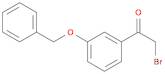 2-bromo-1-[3-(phenylmethoxy)phenyl]ethan-1-one