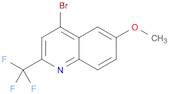 4-Bromo-6-methoxy-2-(trifluoromethyl)quinoline