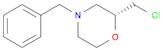 Morpholine, 2-(chloromethyl)-4-(phenylmethyl)-, (2R)-