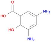 3,5-Diamino-2-hydroxybenzoic acid