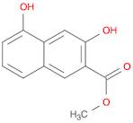 2-Naphthalenecarboxylic acid, 3,5-dihydroxy-, methyl ester