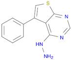 Thieno[2,3-d]pyrimidine,4-hydrazinyl-5-phenyl-