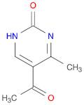 2(1H)-Pyrimidinone, 5-acetyl-4-methyl- (9CI)