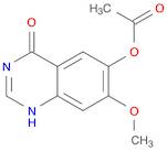 7-Methoxy-4-oxo-3,4-dihydroquinazolin-6-yl acetate