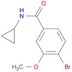 4-Bromo-N-cyclopropyl-3-methoxybenzamide