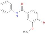 4-Bromo-3-methoxy-N-phenylbenzamide