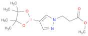 methyl 3-(4-(4,4,5,5-tetramethyl-1,3,2-dioxaborolan-2-yl)-1H-pyrazol-1-yl)propanoate