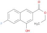 Ethyl 6-fluoro-4-hydroxy-2-naphthoate