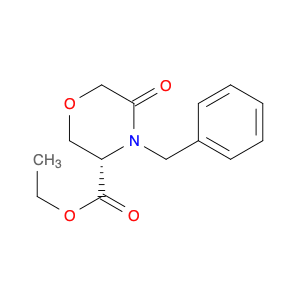 (S)-Ethyl 4-benzyl-5-oxomorpholine-3-carboxylate