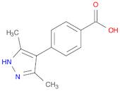 Benzoic acid, 4-(3,5-dimethyl-1H-pyrazol-4-yl)-