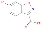 6-Bromobenzo[d]isoxazole-3-carboxylic acid