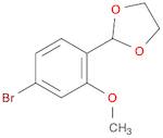 1,3-Dioxolane, 2-(4-bromo-2-methoxyphenyl)-