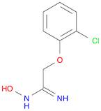 Ethanimidamide,2-(2-chlorophenoxy)-N-hydroxy-