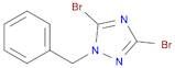 1-Benzyl-3,5-dibromo-1H-1,2,4-triazole