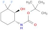 tert-Butyl ((1R,2S)-3,3-difluoro-2-hydroxycyclohexyl)carbamate