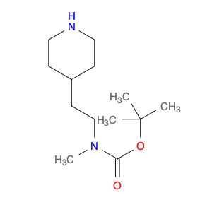 Carbamic acid, methyl[2-(4-piperidinyl)ethyl]-, 1,1-dimethylethyl ester