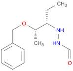 2-[(1S,2S)-1-Ethyl-2-(phenylmethoxy)propyl]hydrazinecarboxaldehyde