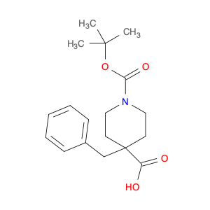 4-Benzyl-1-(tert-butoxycarbonyl)piperidine-4-carboxylic acid