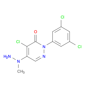 3(2H)-Pyridazinone,4-chloro-2-(3,5-dichlorophenyl)-5-(1-methylhydrazinyl)-