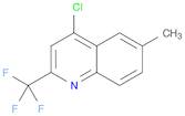 4-Chloro-6-methyl-2-(trifluoromethyl)quinoline