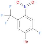 1-Bromo-2-fluoro-4-nitro-5-(trifluoromethyl)benzene