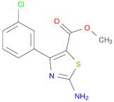 Methyl 2-amino-4-(3-chlorophenyl)thiazole-5-carboxylate