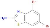 4,6-Dibromobenzo[d]thiazol-2-amine