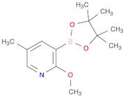 2-Methoxy-5-methyl-pyridine-3-boronic acid, pinacol ester