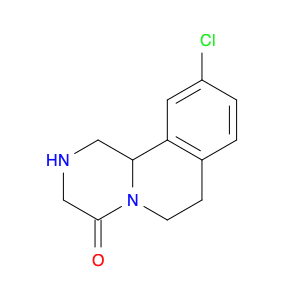 10-Chloro-2,3,6,7-tetrahydro-1H-pyrazino[2,1-a]isoquinolin-4(11bh)-one